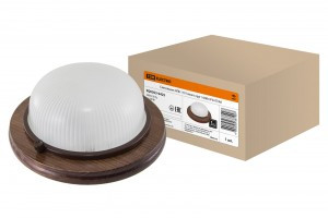 TDM Светильник НПБ1101 венге круг 100Вт IP54 (4!) SQ0303-0425