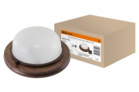 TDM Светильник НПБ1101 венге круг 100Вт IP54 (4!) SQ0303-0425