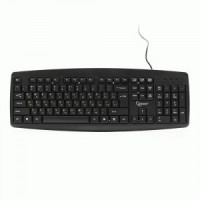 Клавиатура Gembird KB-8351U-BL, USB, черн., 104 клавиши