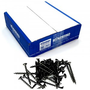 Саморез по дереву оксид 3,5*41 (коробка 5кг, цена за коробку) НАКРЕПКО 700923