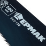 ЕРМАК Ножовка по дереву 500мм с деревянной обрезиненной ручкой, универсальный зуб, 4 мм
