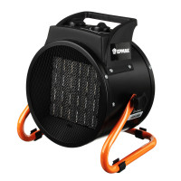 ЕРМАК Тепловая пушка электр., 3кВт, 280М3,  3 реж (0,03/1,5/ 3,0кВт), керам.нагр