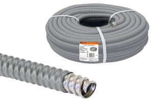 TDM металлорукав в ПВХ-изоляции РЗ-Ц-П 22 серый без протяжки (бухта 50м, цена за 1м) SQ0407-0422