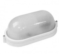 Gauss св-к влагозащит. овал баня/сауна 130° IP54 212х160х80 60W E27 НБП бел 926602206