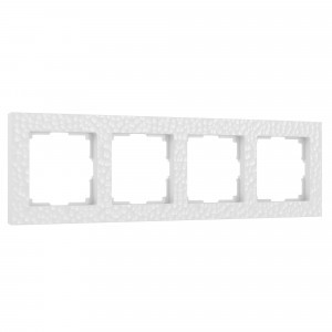 Werkel рамка СУ 4 мест. Hammer (белый) W0042401 a052523