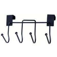 Планка с крючками 4шт, &quot;Лофт&quot; (кратность 2!!!) 18*8*11см проволока/эмаль DA52-159 Мультидом