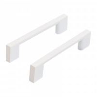 Ручка-скоба мебельная мет  96 A302-96 W мат. бел. 2шт (цена за пару (20, 200) StahlBuro