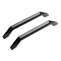 Ручка-скоба мебельная мет 128 A109-128 BL мат. черный  2шт (цена за пару (20,200) StahlBuro