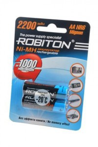 Ак-р Robiton R6 2200mAh Ni-MH BL2, 08791