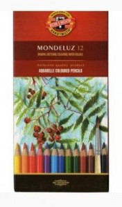 Карандаши цветные акварельные KOH-I-NOOR MONDELUZ, 12 цв. 3716/12
