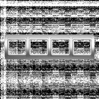 Smartbuy Марс Рамка 4-местная горизонтальная серебро  (SBE-02s-00-FR-4)