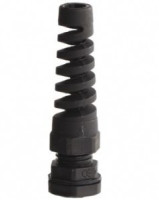 EKF Сальник PG7 IP54 с гибким отводом, d отверстия 11мм, d проводника 3-6,5мм  plc-pg-7-g