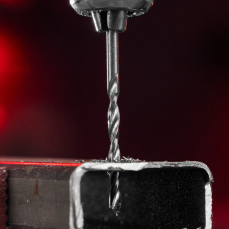 Сверло по металлу, 3 мм, полированное, HSS, 10 шт, цилиндрический хвостовик Matrix