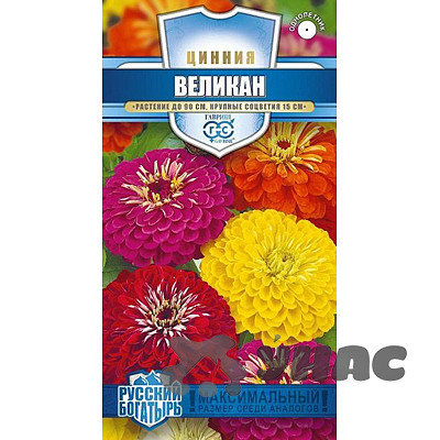 Циния Великан смесь (смесь великанов) Гавриш Ц