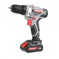 ПОБЕДА Шуруповерт аккумуляторный ДА-12/1Ли, 12В, 32 нм, 1 батарея, быстрая зарядка, 180201648