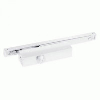 Доводчик дверной NOTEDO DC-025-095 SL+HO+DA+BC WHITE со скольз.тягой до 100 кг (6)