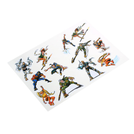 BY Наклейка декоративная с фольгированным слоем, объемная, 26х15,5см, бумага, ПВХ, 2 дизайна