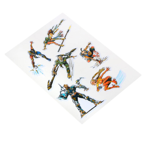 BY Наклейка декоративная с фольгированным слоем, объемная, 26х15,5см, бумага, ПВХ, 2 дизайна