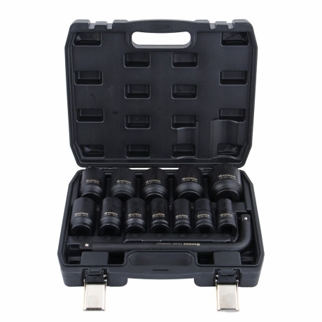 ЕРМАК Набор головок ударных, удлинённых с L-воротком 3/4'', 13 пр. CR-MO