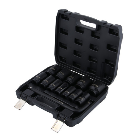 ЕРМАК Набор головок ударных, удлинённых с L-воротком 3/4'', 13 пр. CR-MO