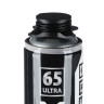 ЕРМАК Пена монтажная ULTRA 65 для окон и дверей, низкое втор.расширение, всесезон, 65 л, 850 г