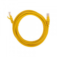 REXANT коммутац. шнур (патч-корд) U/UTP, cat6, 3м, литой, RJ45-RJ45, LSZH, желтый, 02-0295-3