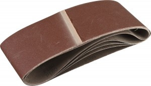 Лента шлифовальная бесконечная ЗУБР "СТАНДАРТ" на тканевой основе, для ЛШМ, P180, 100х610мм, 5 шт