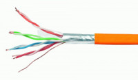 Cablexpert Кабель FTP-LSZH 4x2x0.51 мм, медный, кат.5e, однож., 305м, оранж