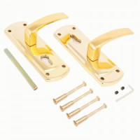 АЛЛЮР РН-01/55AZ GP латунь 55мм Комплект ручек (24)