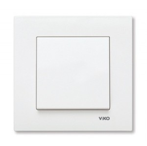 VIKO by Panasonic KARRE выкл. СУ 1 кл. крем 10А  90960101