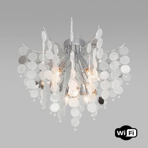 Bogate's Люстра E14 9x60W 620x650 металл/хром Bolla 334/9 a053991