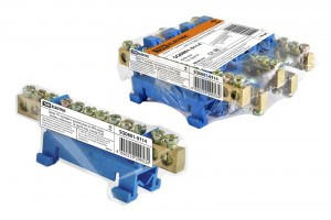 TDM шина нул. с изолят. на DIN-рейку 6x9мм стойка мал. 12 отв. инд. штрихкод (10!) SQ0801-0114