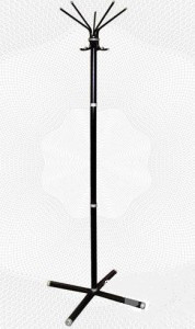 Вешалка TI_напольная Attache А-С черная 5 персон