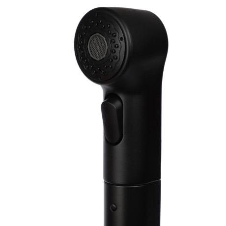 СоюзКран Смеситель для кухни, поворотный излив 360гр., картридж 35мм, цинк, черный SS01-R133