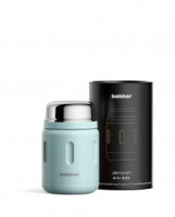 Термос BOBBER Jerrycan широк.горло 0,7л склад. ложка, светло-голубой