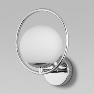 EUROSVET Бра 1x 60W E27 200x170x250 мет/хром/стекло Умный дом Ringo 50289 a060910