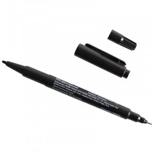 Park Маркер разметочный перманентный двухсторонний черный (кратность 12!!!) 109099