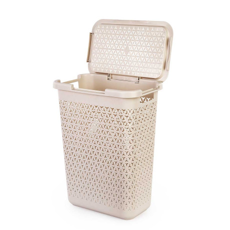 Корзина д/белья Элемент 30л бежевый БШ9084 х4