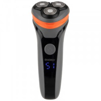 Бритва Energy EN-728, 3Вт, 3 независ головки, триммер, дисплей, аккум, зарядка от USB 107605