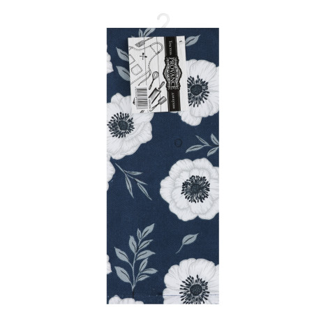 PROVANCE Нэви Комплект полотенец кухонных 2шт, 100% хлопок, 40х60см, синий