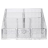 VETTA Органайзер для косметики универсальный CRYSTAL, полистирол, 15x12,5x10,3 см, 7 отделов