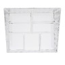 VETTA Органайзер для косметики универсальный CRYSTAL, полистирол, 15x12,5x10,3 см, 7 отделов