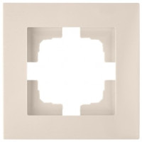 Bylectrica НОВЫЙ СТИЛЬ рамка 1 мест. СУ беж., (ЮЛИГ.735212.551 бежевый)