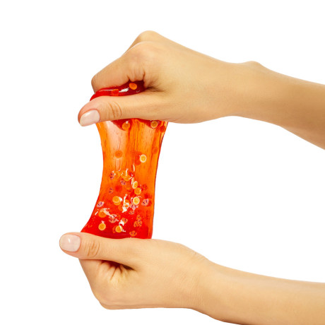 LASTIKS Игрушка для детей из полимерных пластичных масс, с наполнителями "Слайм", 155гр, 3 дизайна