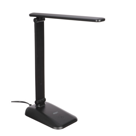 FORZA Светильник переносной настольный, 7 Вт, 350 Лм, 4000K, 220В, кабель 1 м, черный, пластик