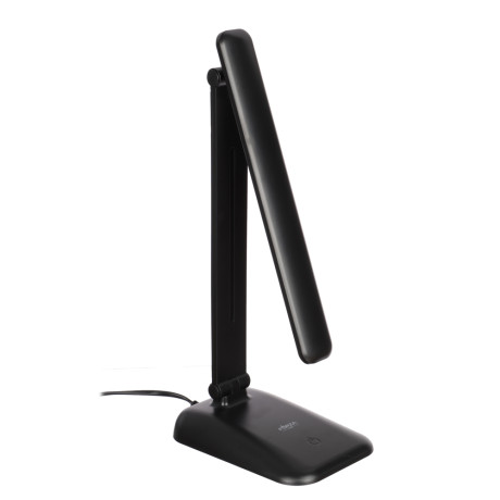 FORZA Светильник переносной настольный, 7 Вт, 350 Лм, 4000K, 220В, кабель 1 м, черный, пластик