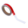 РОКОТ Лента светоотражающая 2см x 8м, красно-белая