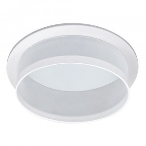 Feron cв-к встр. GX70 IP20 белый круг 140х55 DL700 51093