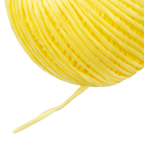 Шпагат полипропиленовый желтый, 1.7 мм, L 110 м, Сибртех