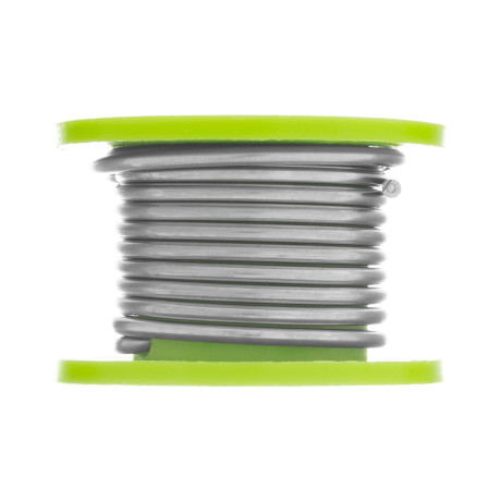 Припой с канифолью, D 2 мм, 25 г, POS61, на пластмассовой катушке Сибртех